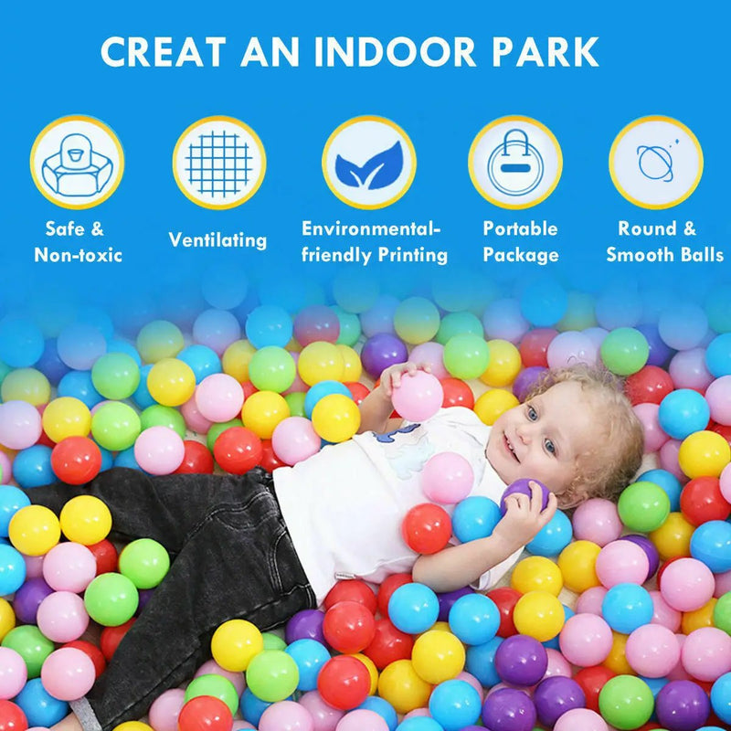 Pink Portable Kid Play House Play Tent with 100 Balls by DirectDeals