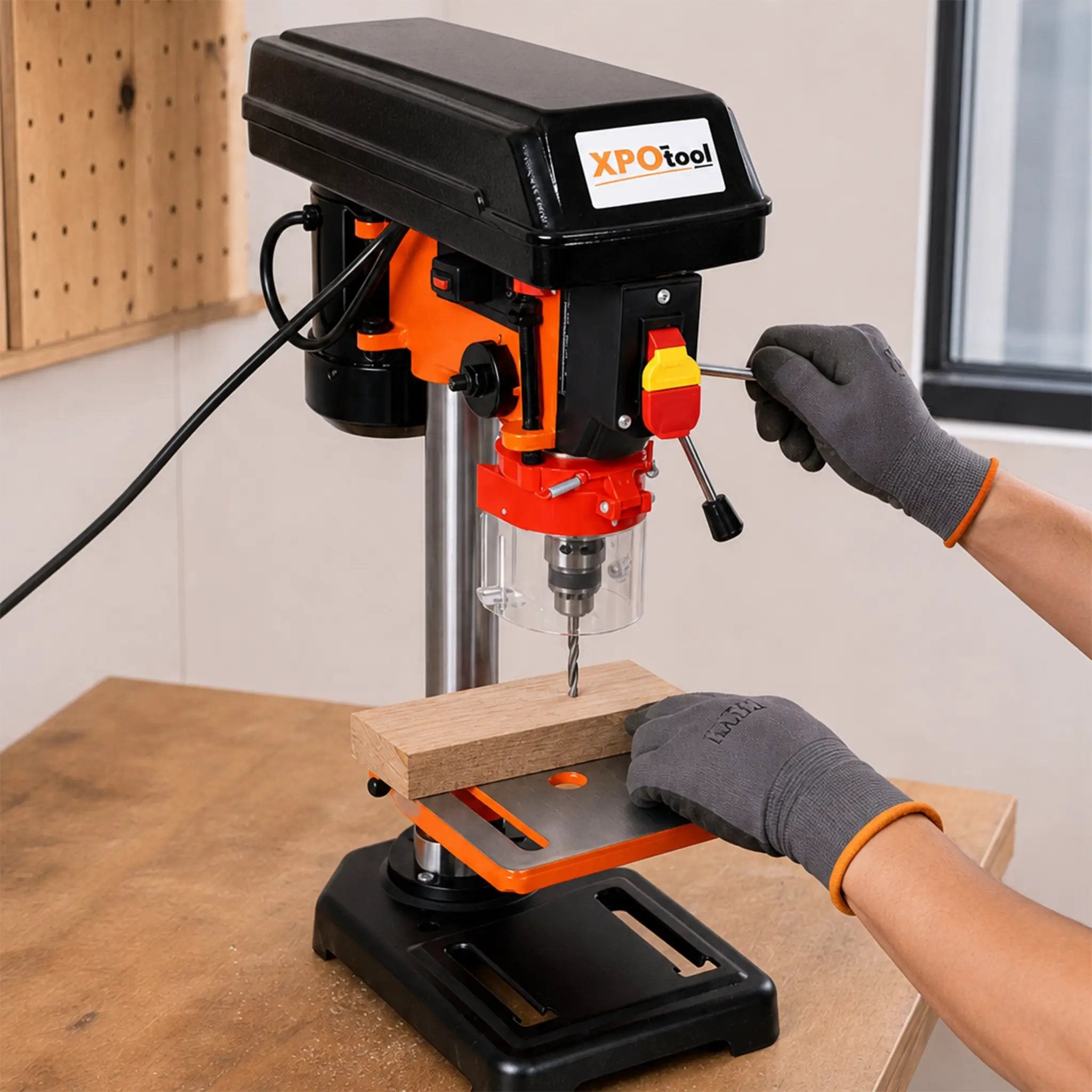 8-Inch Drill Press with 5-Speed 400W Motor by HouseOfZazla