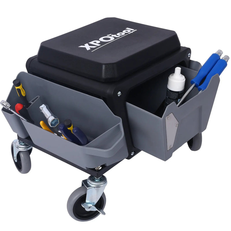 Heavy Duty Mechanic Stool with Wheels by HouseOfZazla