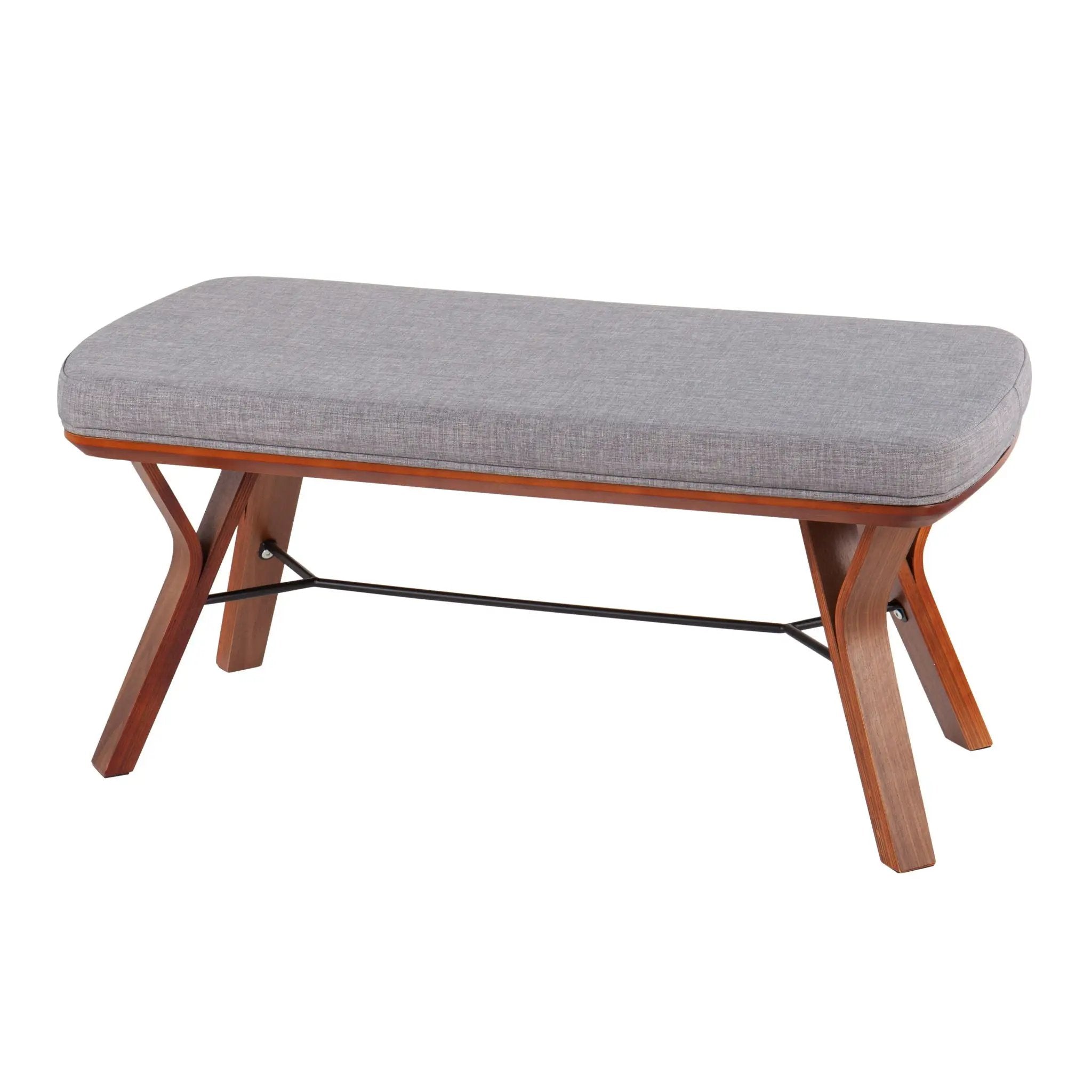 Folia - Mid Century Modern Bench by Unique Piece Furniture