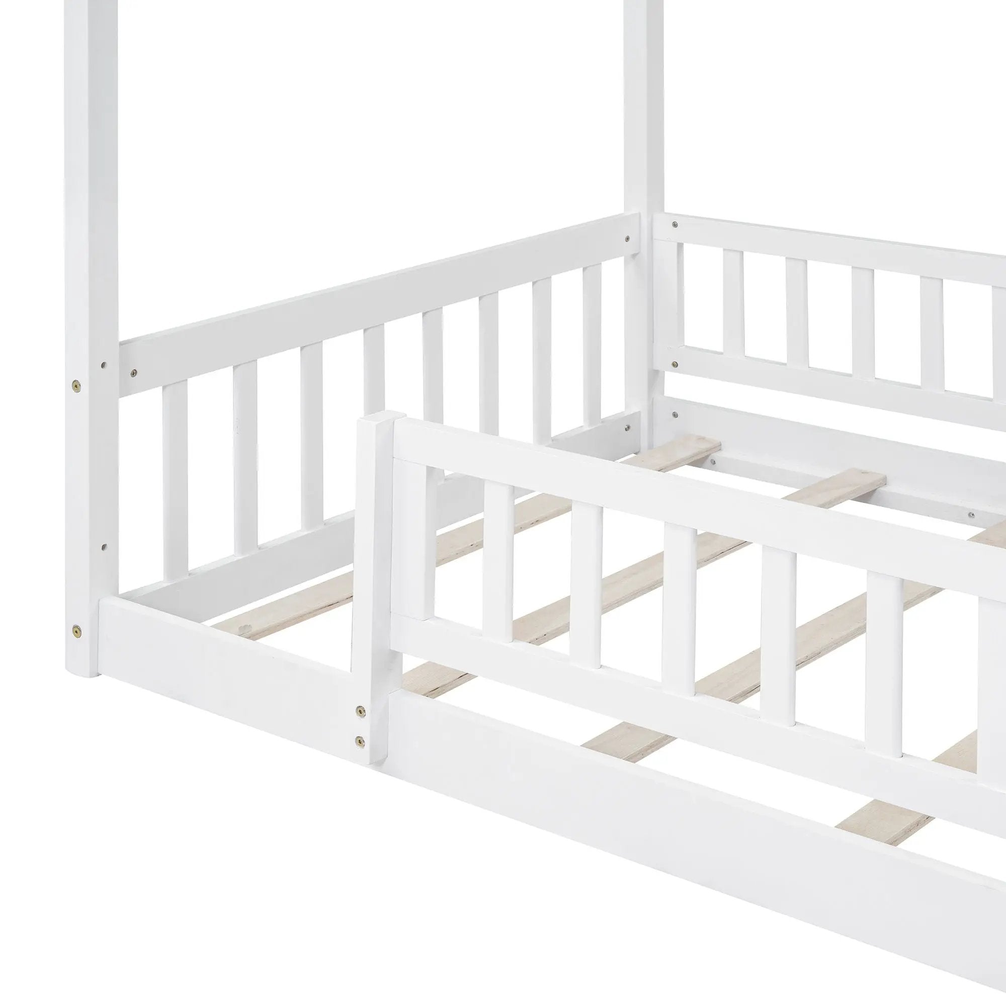 Bed House Bed Frame With Fence by Unique Piece Furniture