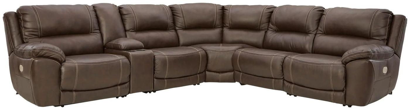 Dunleith - Power Reclining Sectional by Unique Piece Furniture