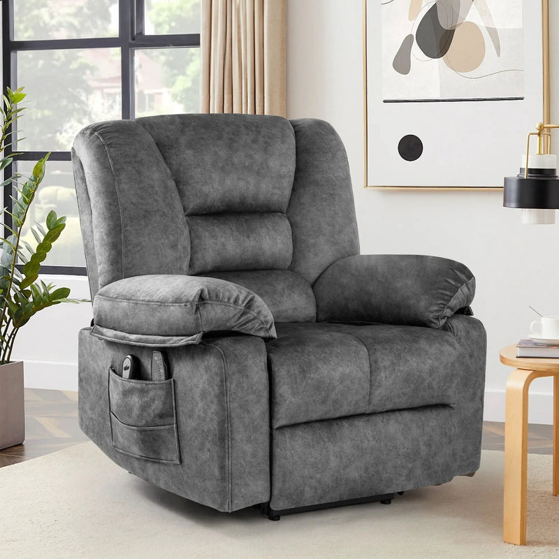 Power Lift Recliner Chair Sofa With Massage by HouseOfZazla