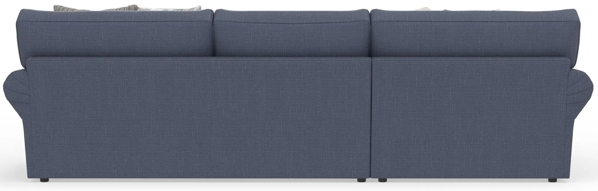 Cape May - Sofa Chaise With Comfort Coil Seating, 41" Cocktail Ottoman And 5 Accent Pillows Included by Unique Piece Furniture