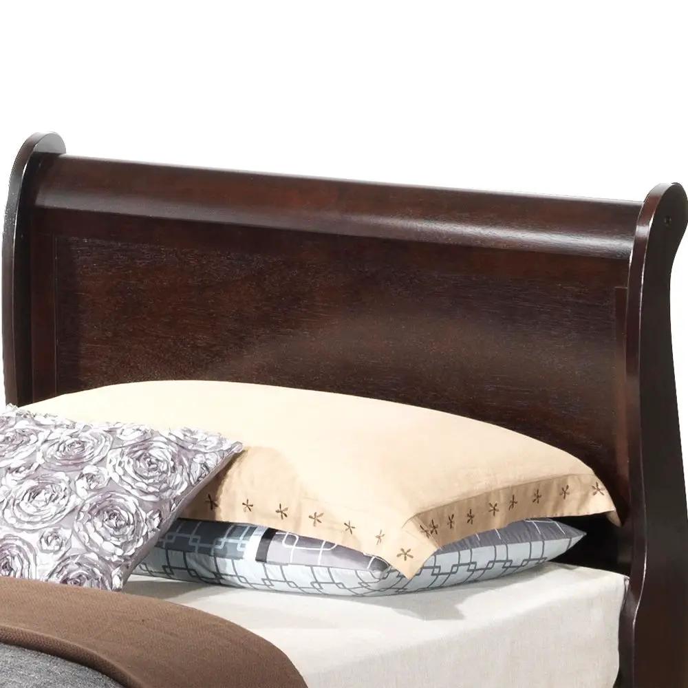 Louis Phillipe - Panel Sleigh Bed by HouseOfZazla