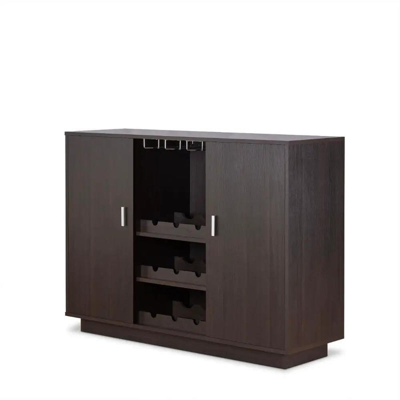 Hazen - 35" Wine Cabinet - Espresso by Unique Piece Furniture