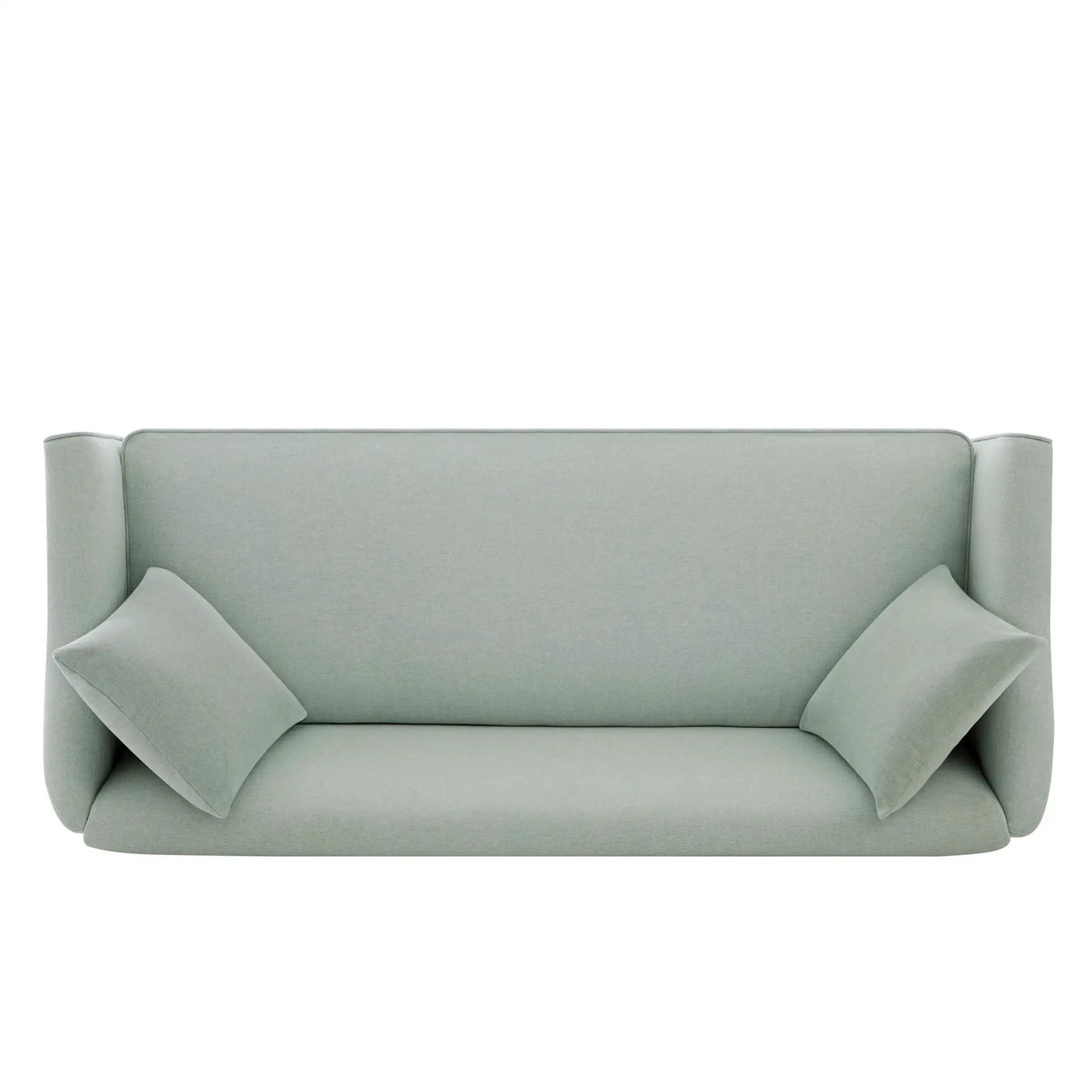 3 Seater Sofa With Wrap Around Armrests And Throw Pillows by HouseOfZazla