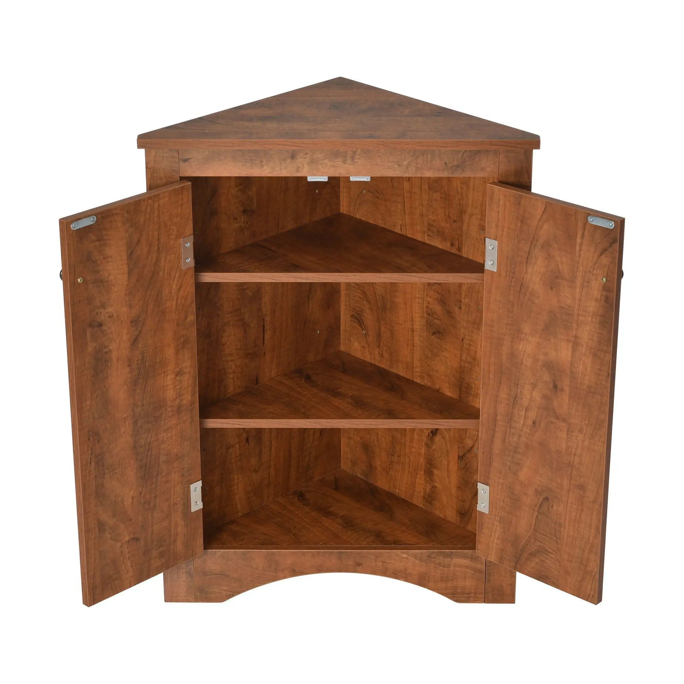 Triangle Bathroom Storage Cabinet With Adjustable Shelves, Freestanding Floor Cabinet For Home Kitchen by HouseOfZazla