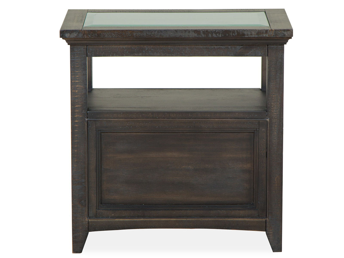Westley Falls - Chairside End Table - Graphite, photo 7 of 7