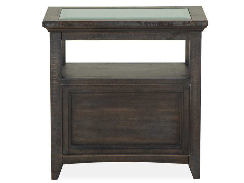 Westley Falls - Chairside End Table - Graphite, photo 7 of 7