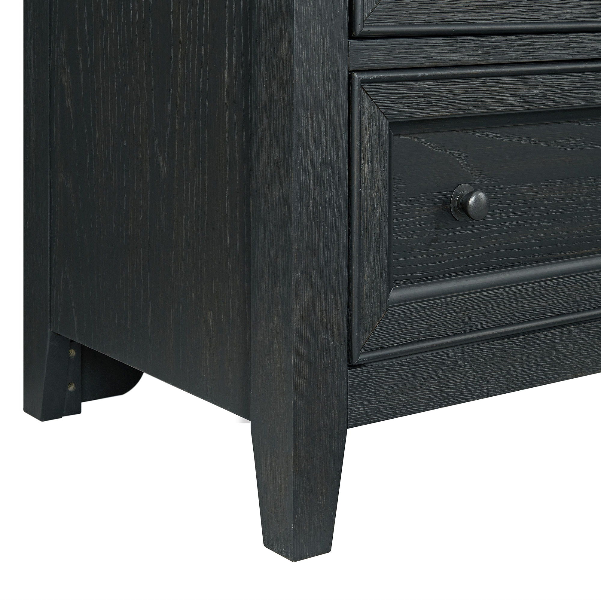 8 Drawer Dresser With Framed Fronts And Smooth Metal Glides by HouseOfZazla