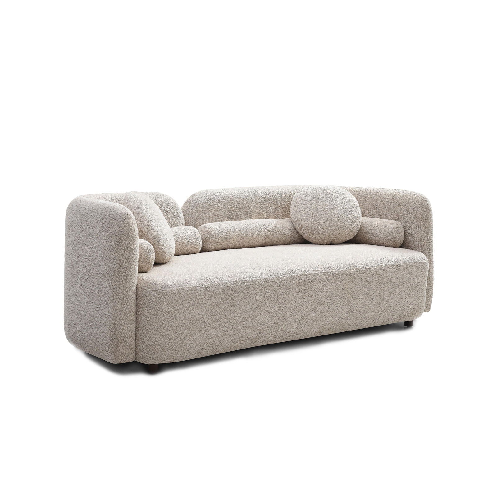 2 Seater Sofa Couch For Living Room - Light Beige by HouseOfZazla