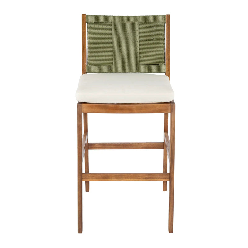 Outdoor Acacia Wood Bar Stools (Set of 2) by HouseOfZazla