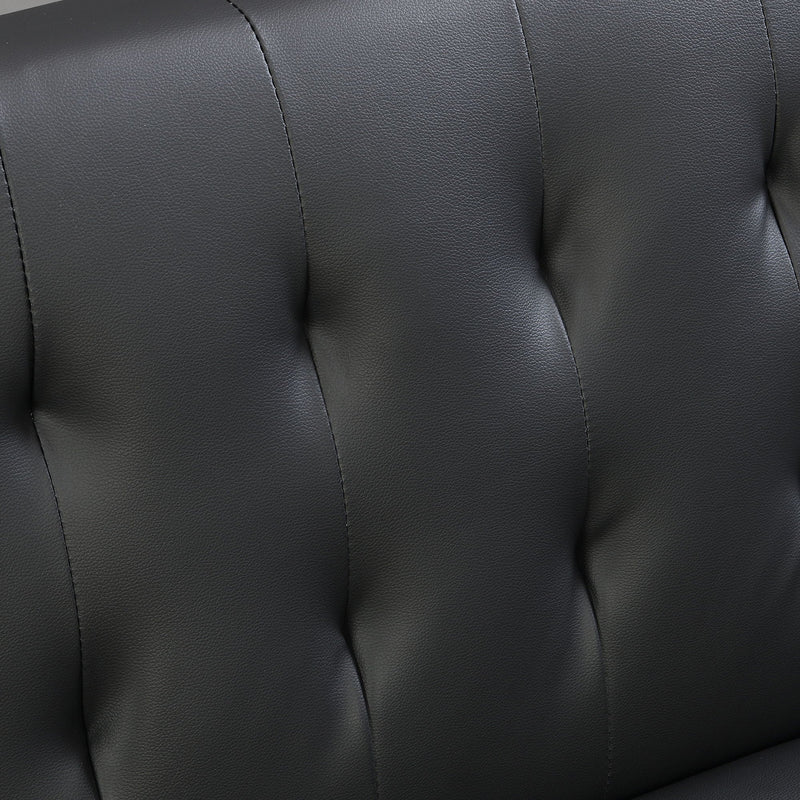 Comfortable Futon Sofa Bed - Black by HouseOfZazla