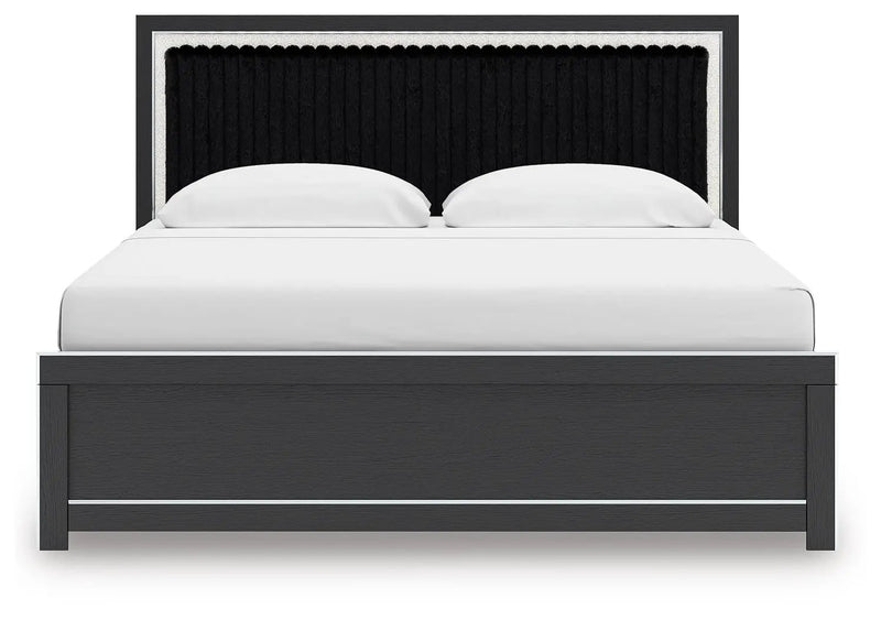 Zuraleus - Upholstered Panel Bed by Unique Piece Furniture