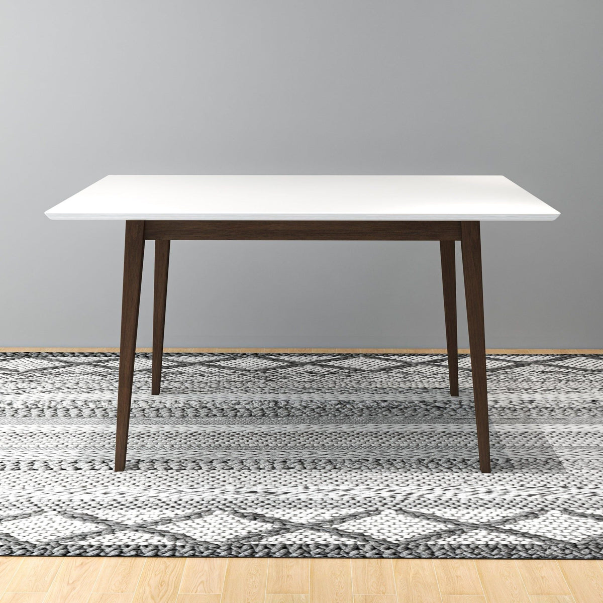 Levi - Modern Style Rectangular Dining Kitchen Table, photo 30 of 35