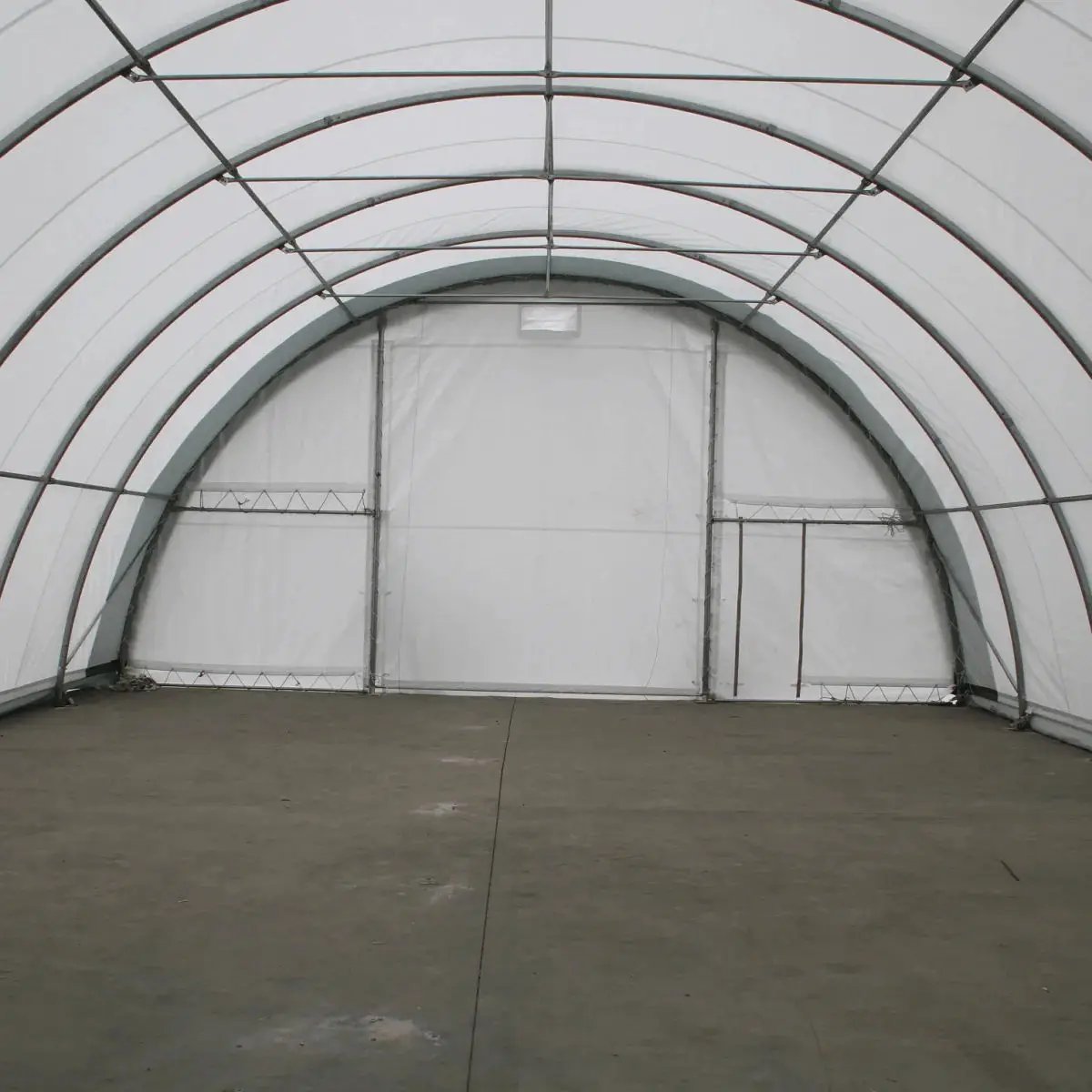 Single Truss Arch Storage PE Shelter by HouseOfZazla