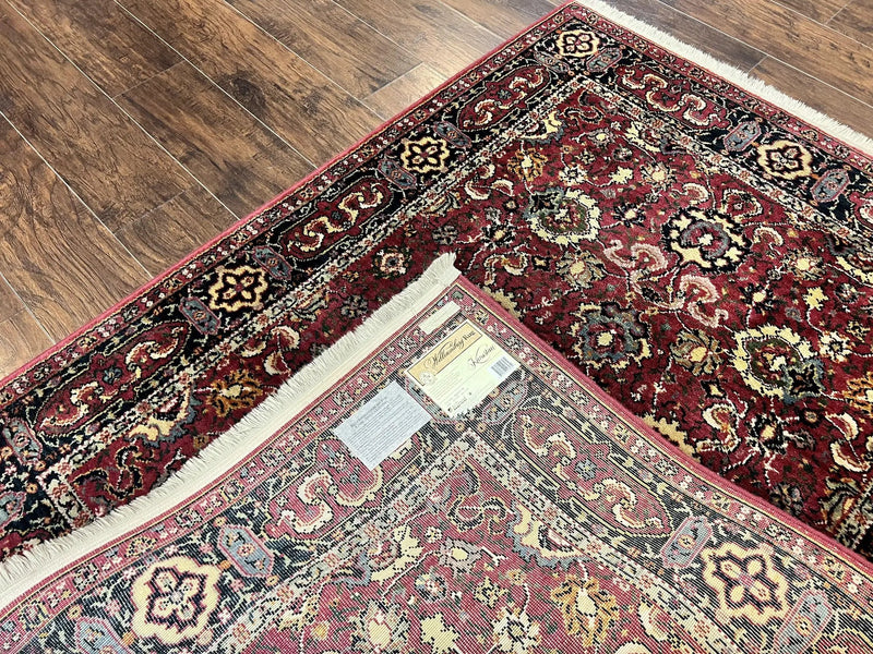 Karastan Rug 4x6, Williamsburg Herati #558, Wool Karastan Carpet, Vintage Karastan Persian Area Rug, Wool Pile by Jewel Rugs