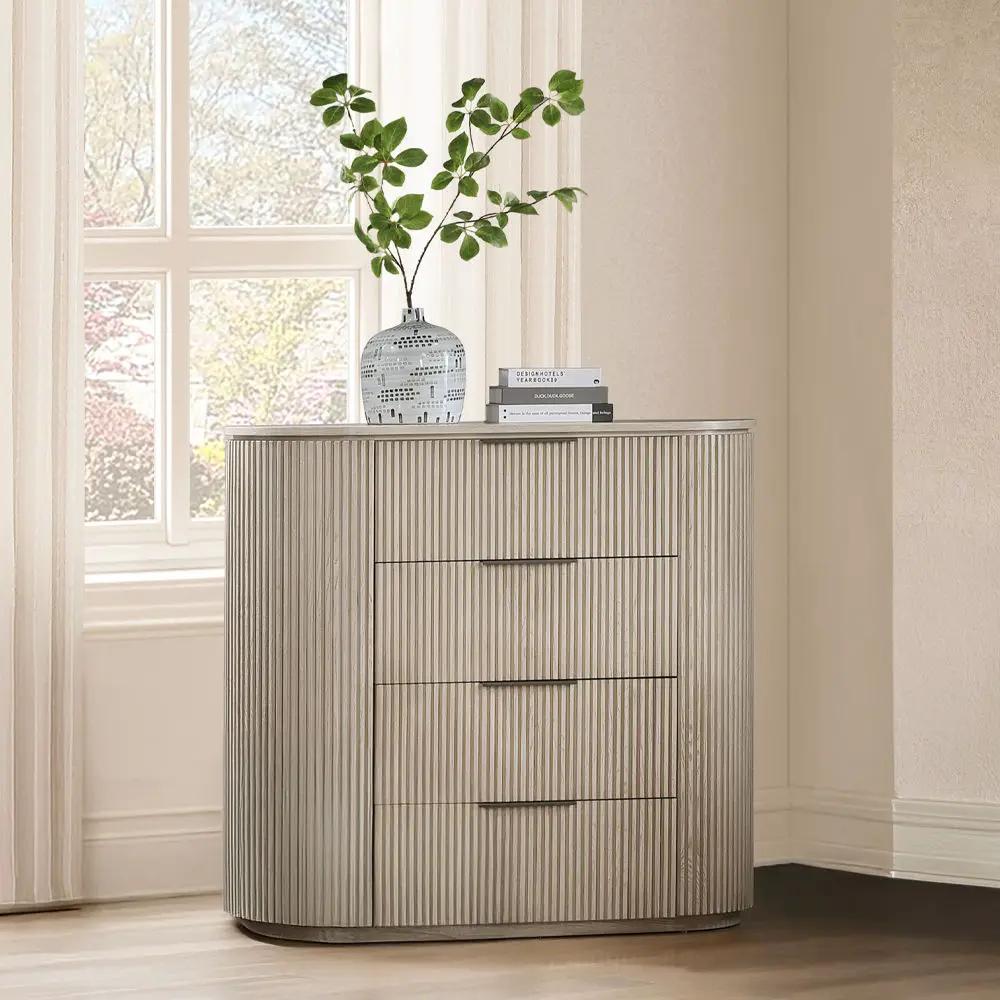 Leanna - Chest - Light Oak by Unique Piece Furniture