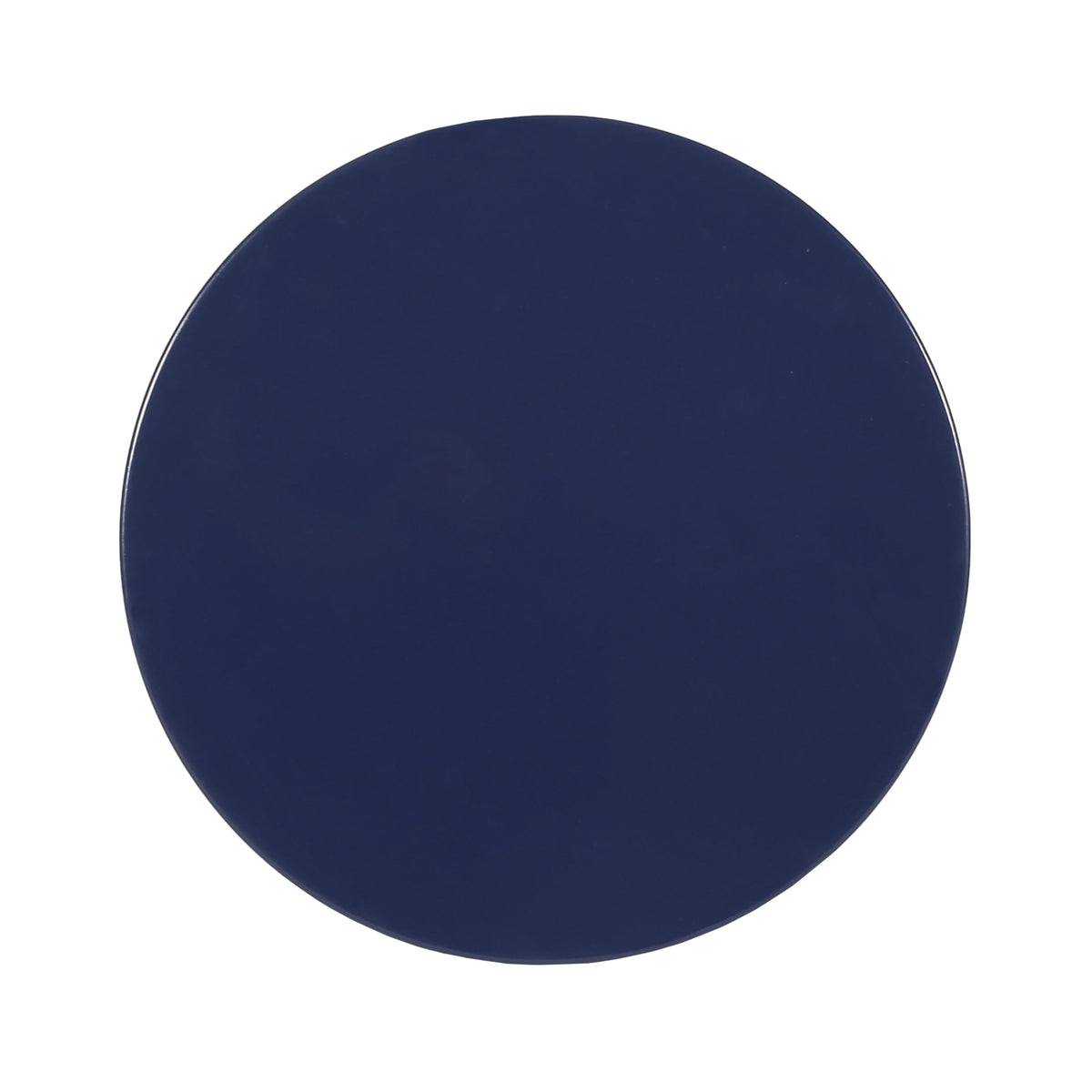Navy Blue Outdoor Metal Set of 2 End Tables, photo 8 of 10