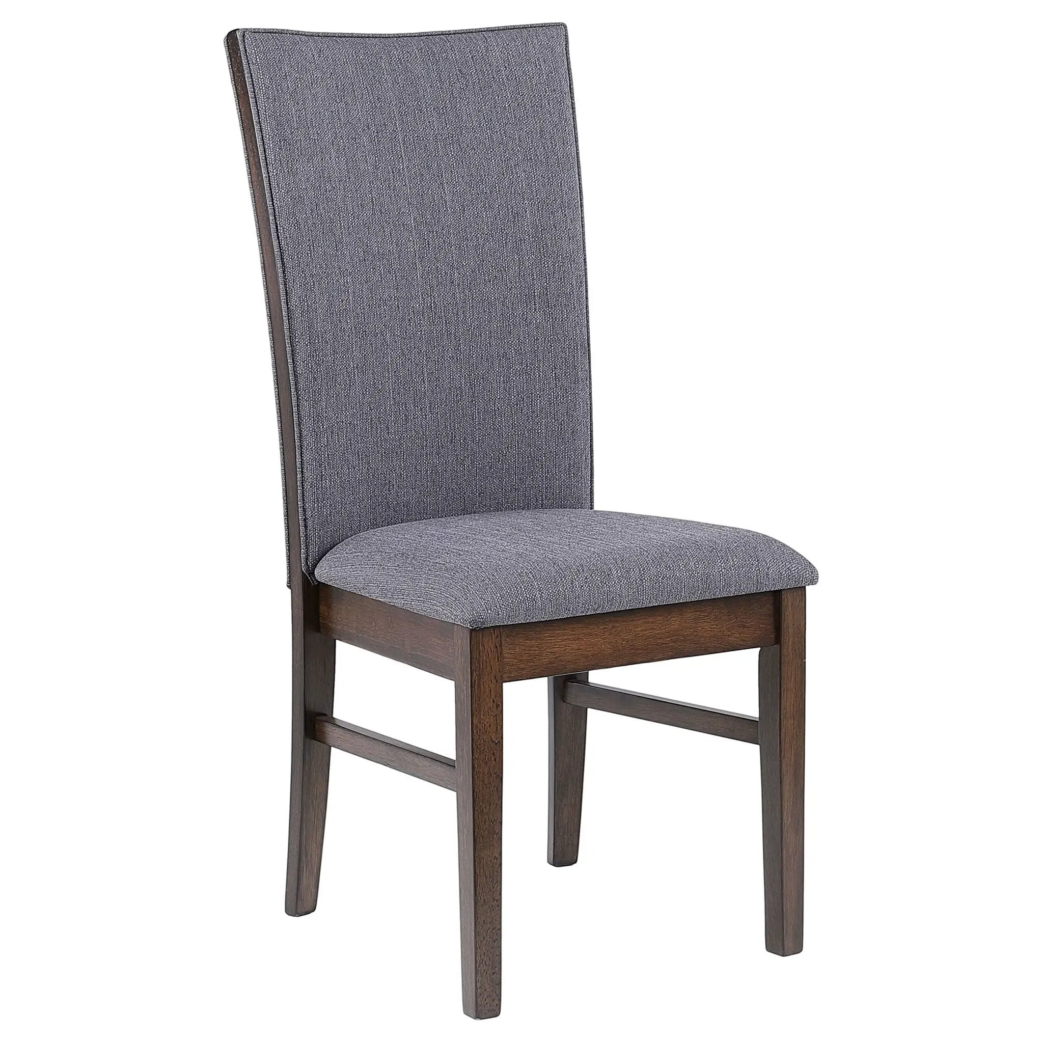 Sherwood Upholstered Dining Side Chair Grey (Set of 2) by Unique Piece Furniture