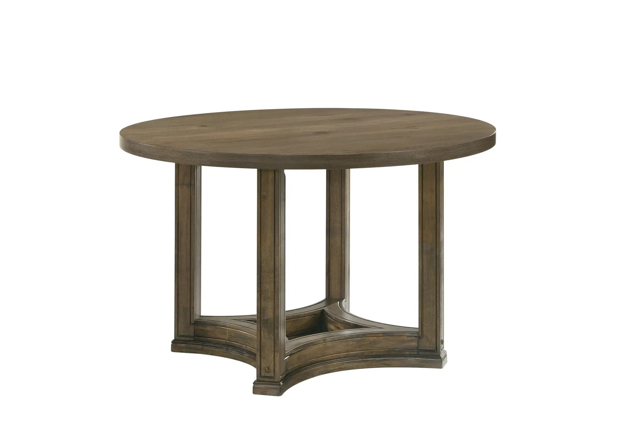 Parfield - Weathered Round Dining Table - Oak by Unique Piece Furniture