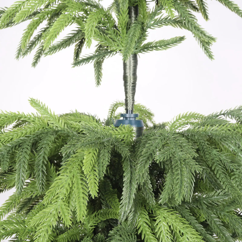 5FT Artificial Real Touch Norfolk Pine Tree - Potted Plants by HouseOfZazla
