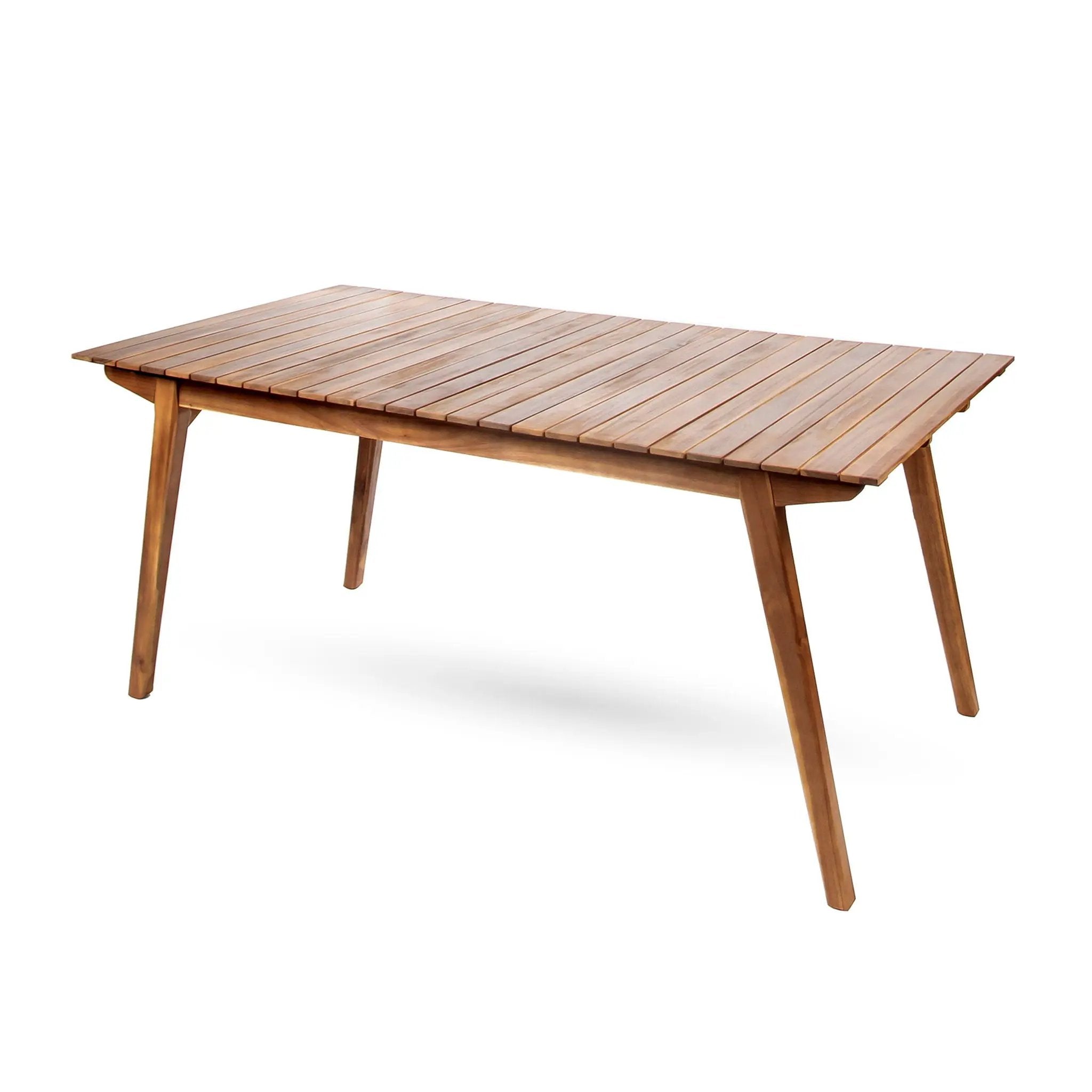 Outdoor Dining Table & Frame - Teak Wood by HouseOfZazla