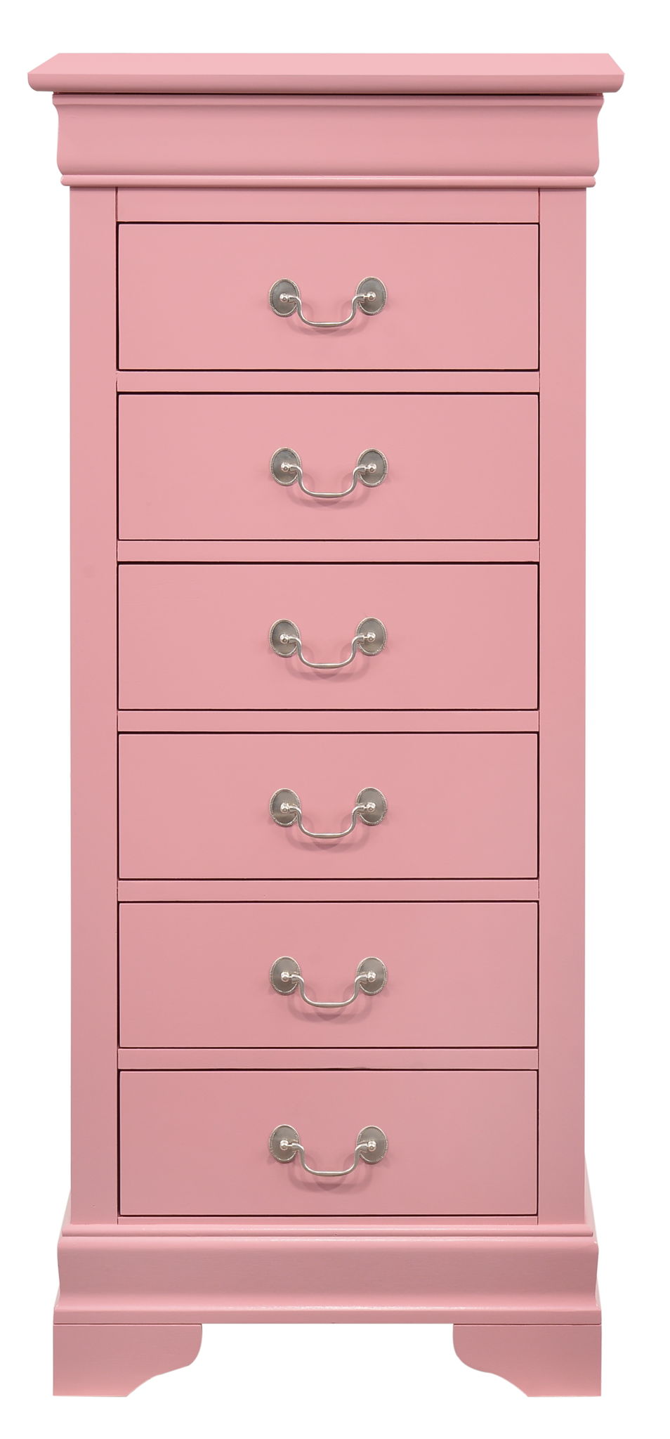 Traditional Style Lingerie Chest with Carved Base - Multiple Colors, photo 26 of 36
