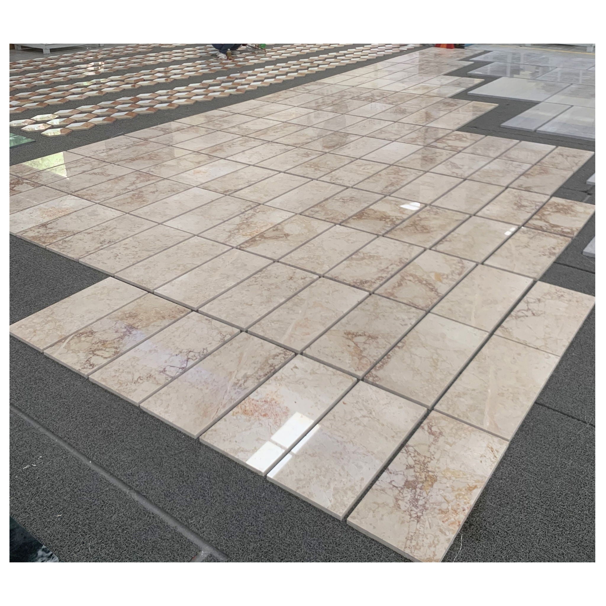 Natural Marble Polished Tile For Wall And Floor (Set of 4) by HouseOfZazla