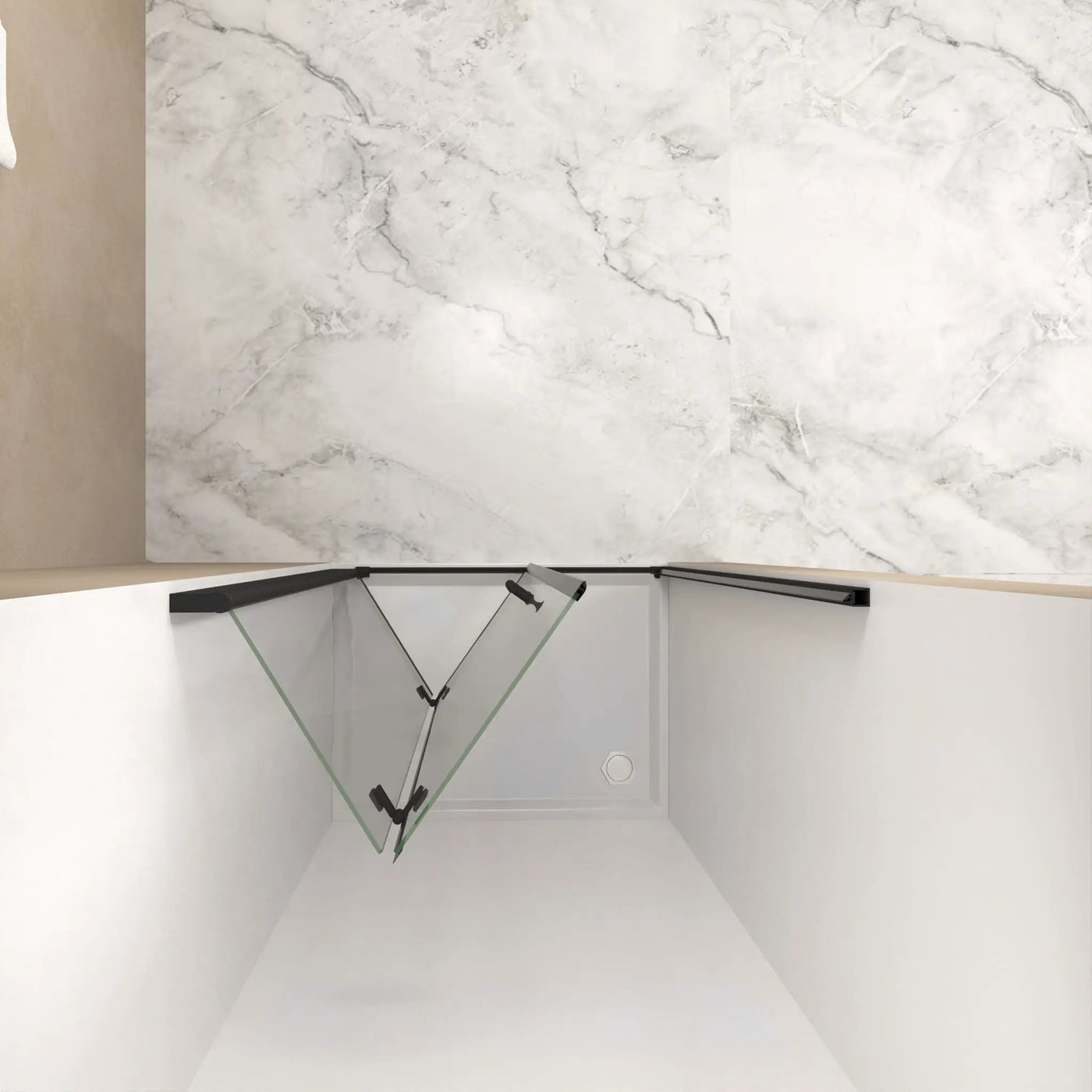Bifold Shower Door by HouseOfZazla