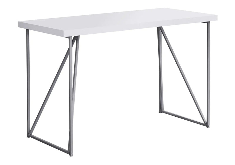 Computer Desk For Home Office Laptop, Contemporary & Modern - White by Unique Piece Furniture