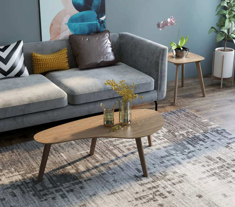End Table - Brown - Wood by Unique Piece Furniture