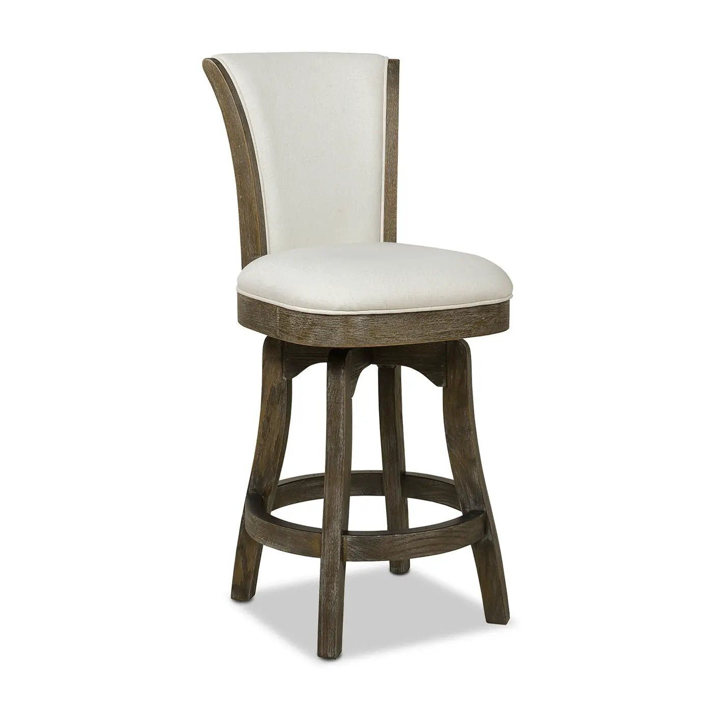 Henry - Armless Swivel Counter Height Bar Stool by HouseOfZazla