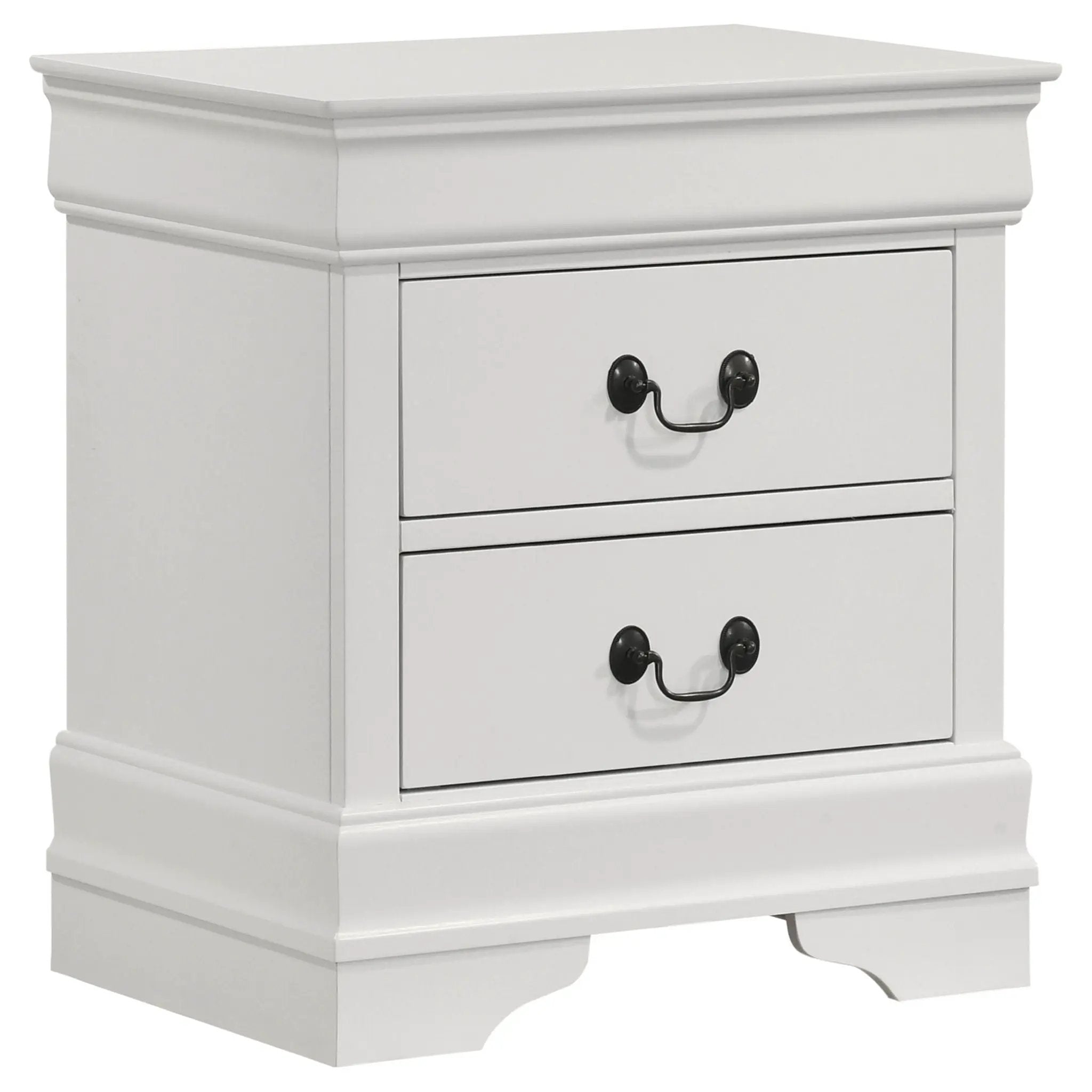 Louis Philippe 5-piece Full Bedroom Set White by Unique Piece Furniture