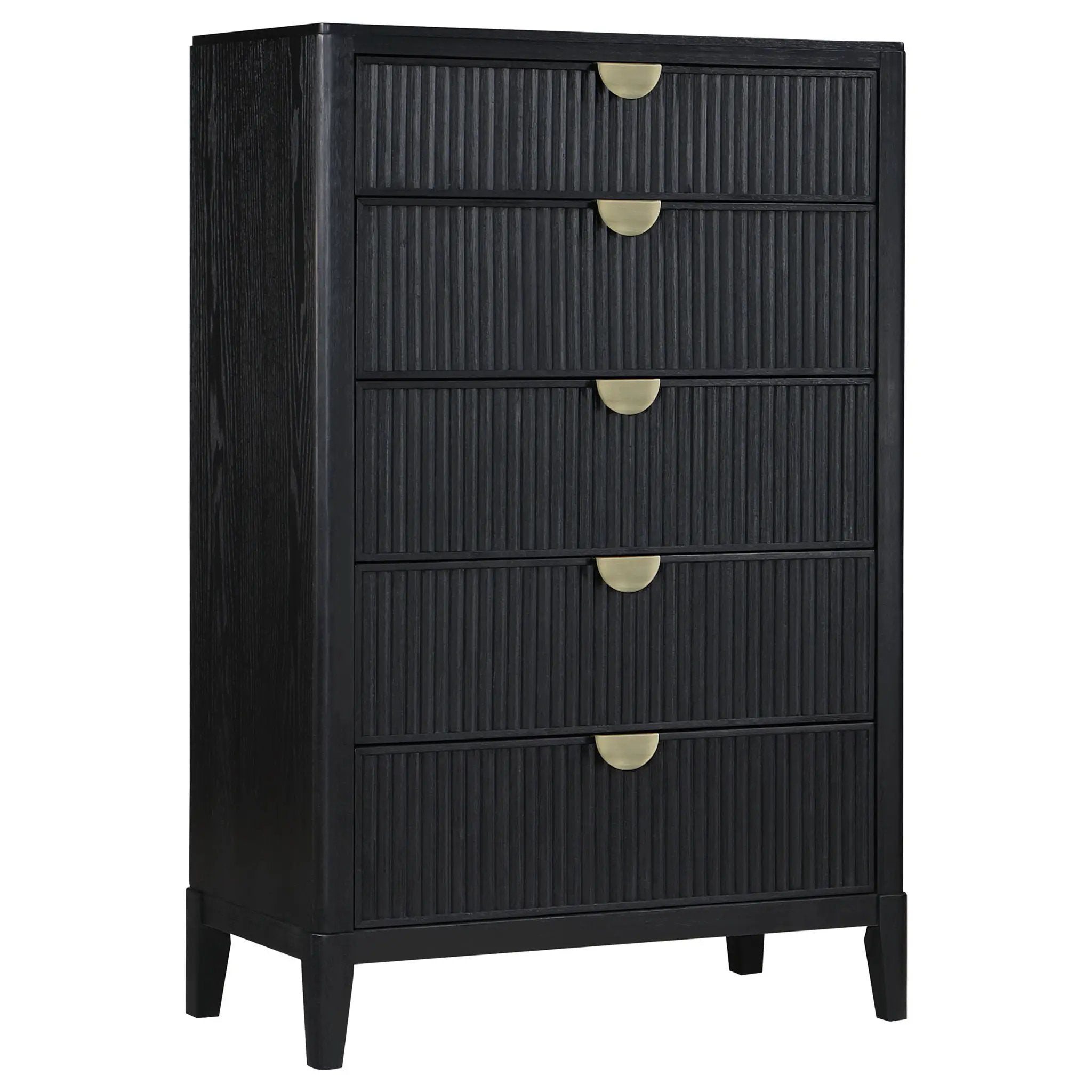 Brookmead 5-drawer Bedroom Chest Black by Unique Piece Furniture