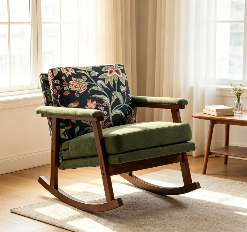 Mid Century Modern Accent Rocking Chair by HouseOfZazla
