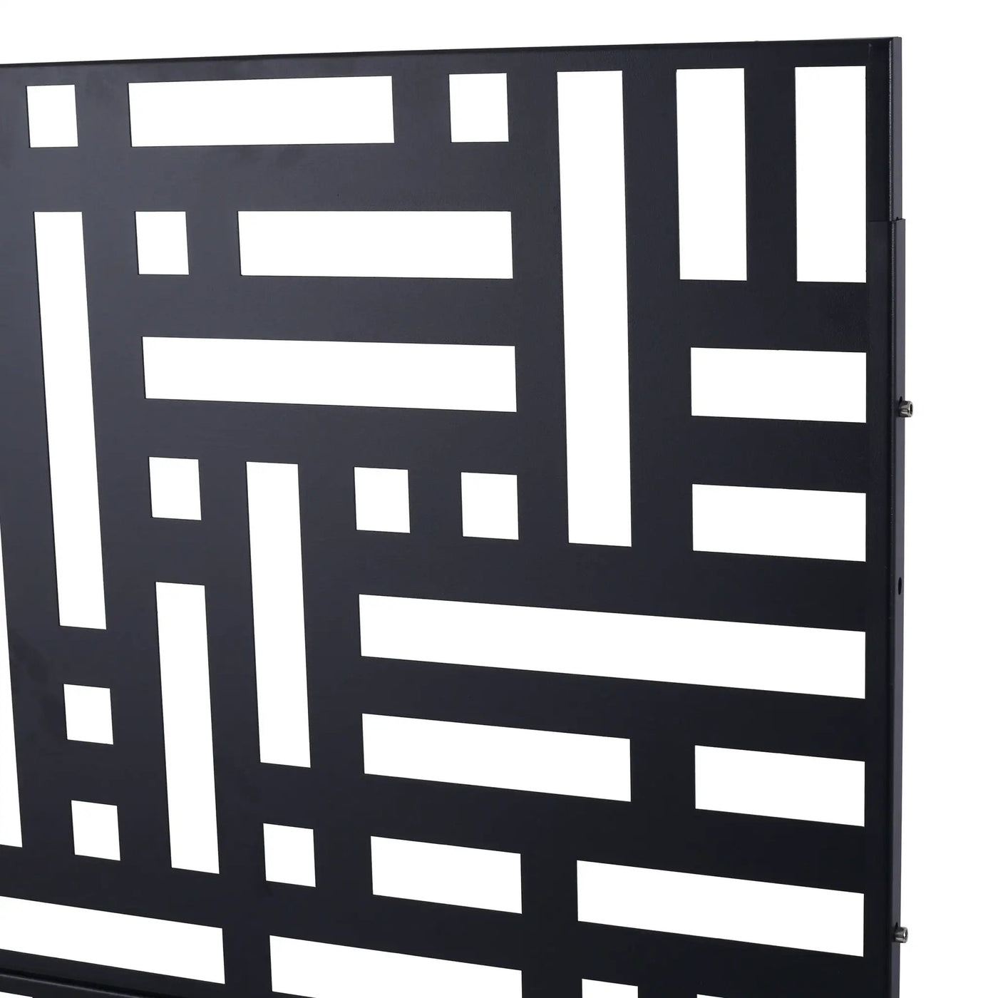 Decorative Freestanding Metal Privacy Screen For Indoor & Outdoor Use by HouseOfZazla