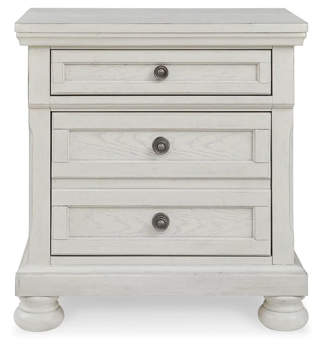 Robbinsdale - Two Drawer Night Stand - Antique White by Unique Piece Furniture