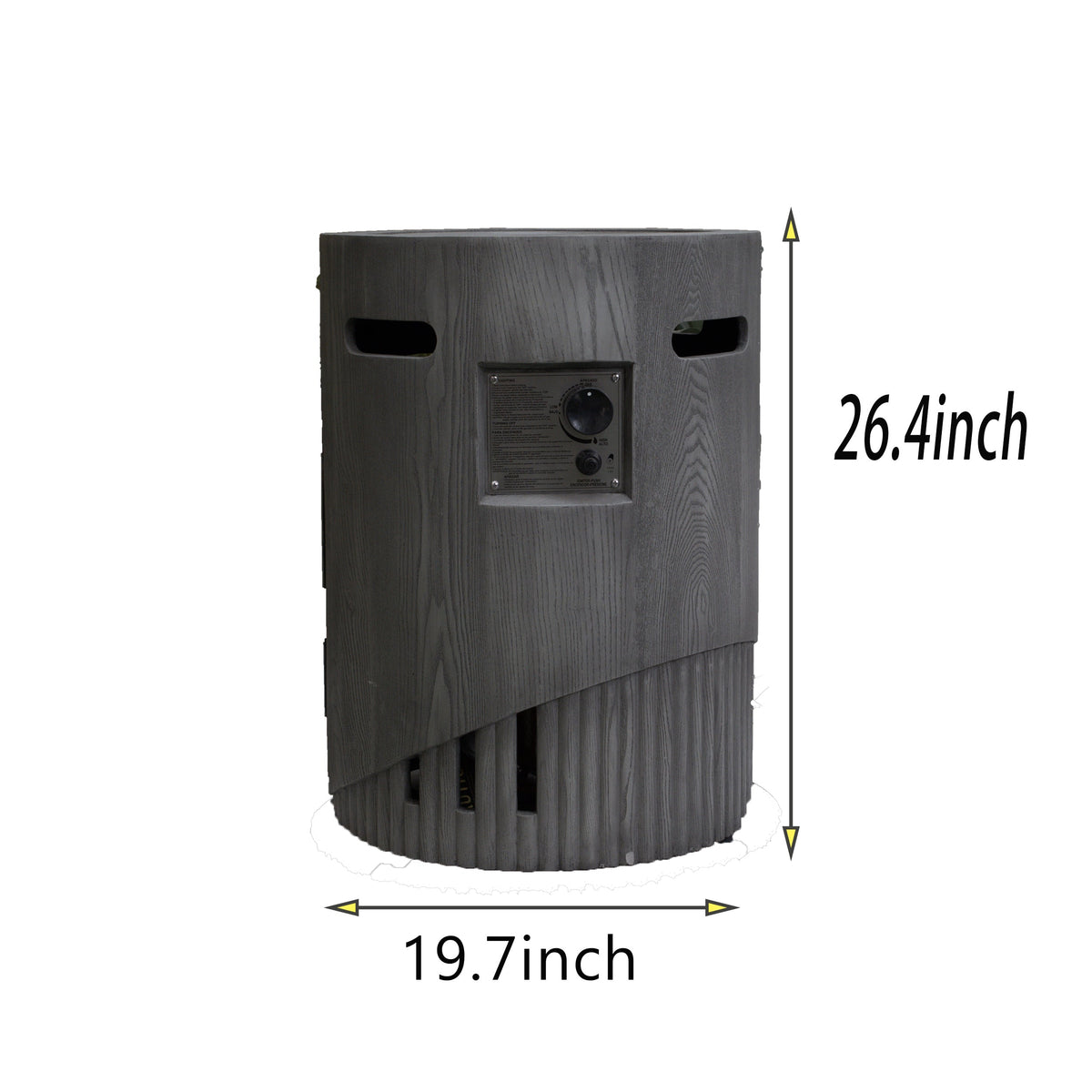 32000 BTU Round Outdoor Gas Fire Pit, photo 7 of 10