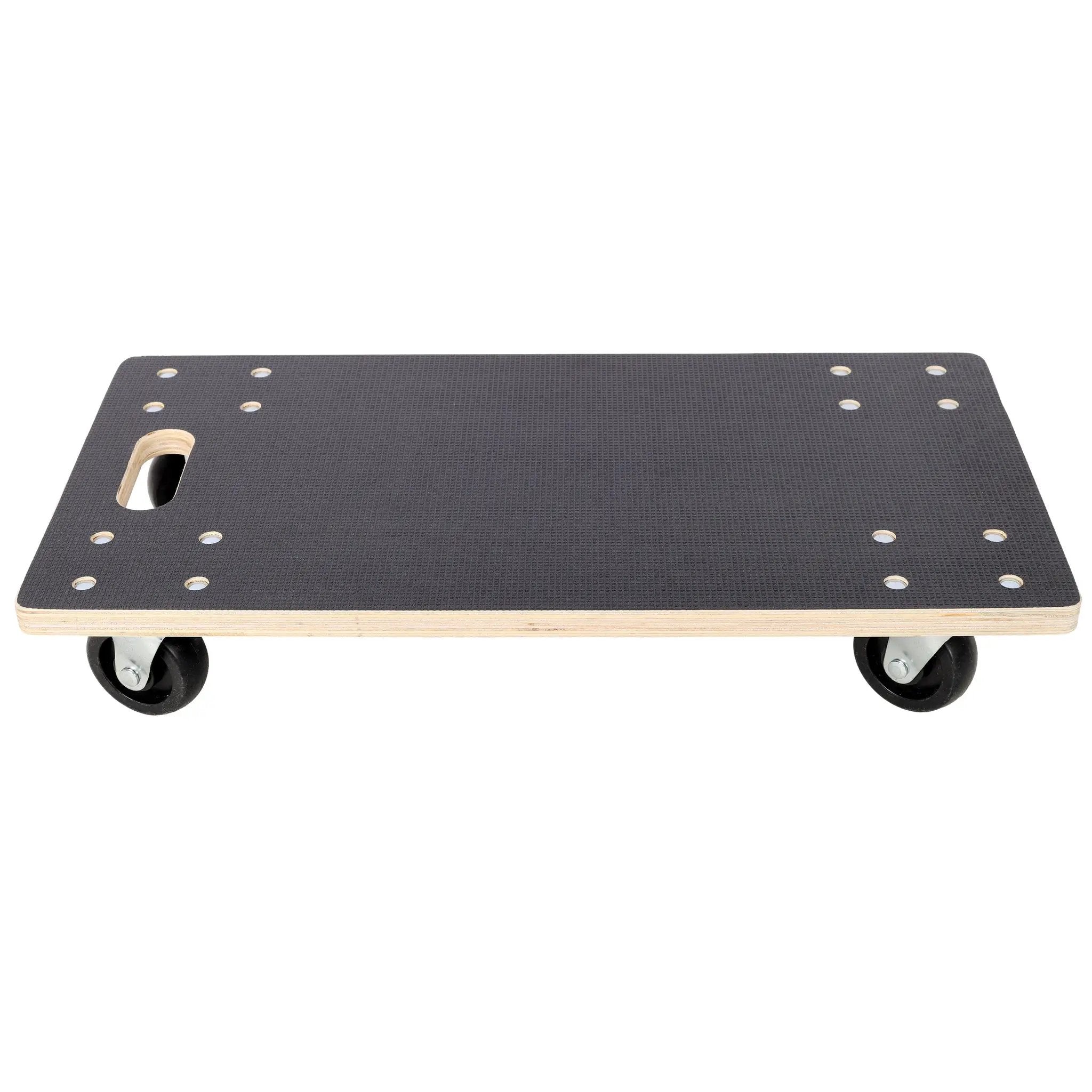 Furniture Moving Wooden Dolly with 4 PP Wheels - 2 Pack by HouseOfZazla