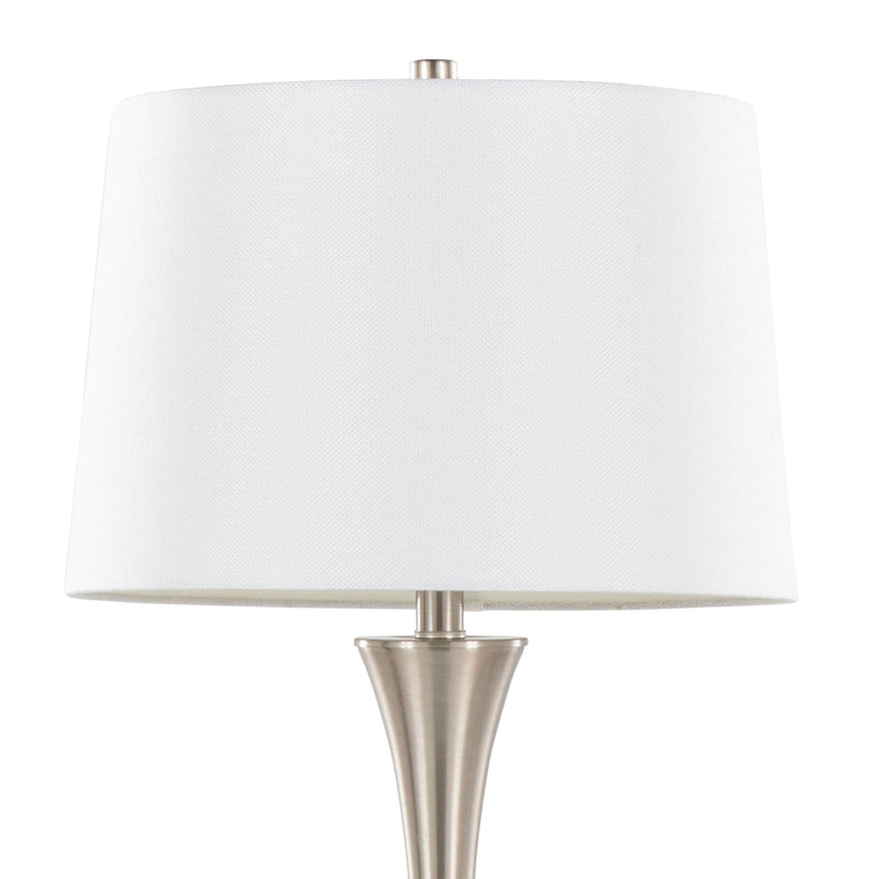 Lenuxe - Contemporary Elegant Table Lamp (Set of 2) by HouseOfZazla