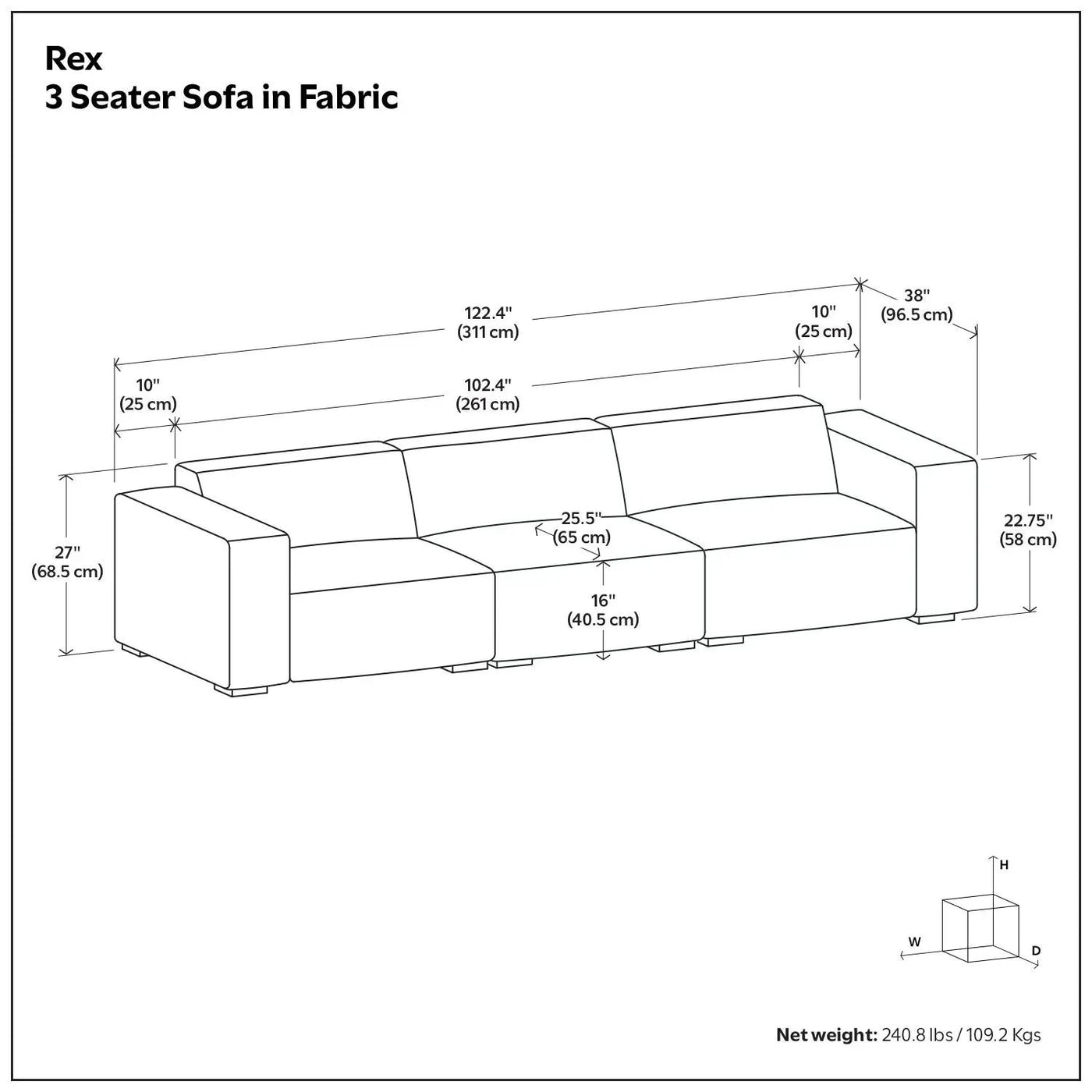 Rex - Handcrafted Sofa by HouseOfZazla