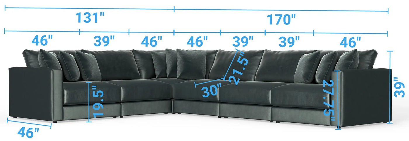Remington - Modular Sofa by Unique Piece Furniture