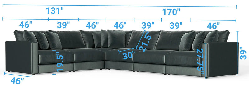 Remington - Modular Sofa by Unique Piece Furniture