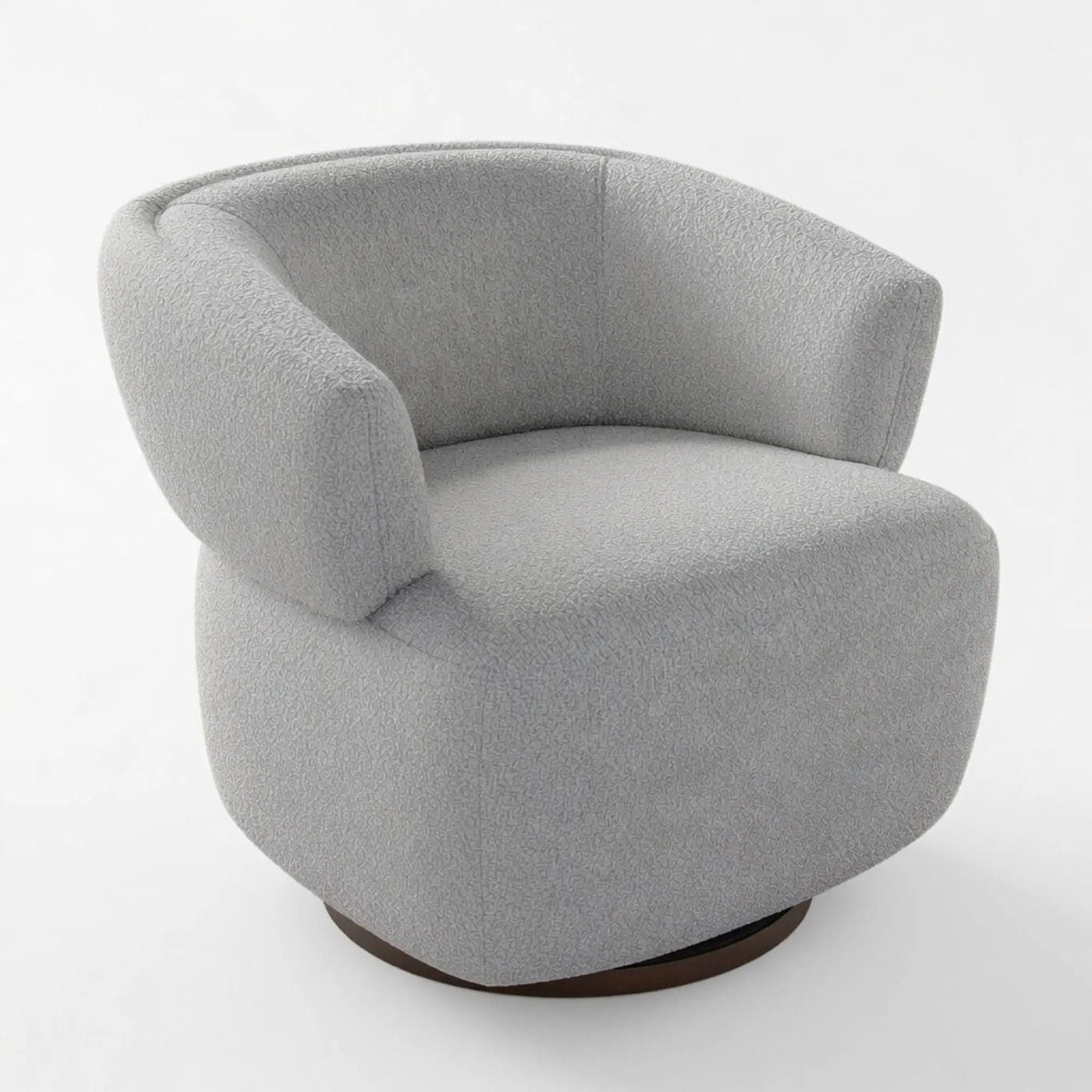 Swivel Barrel Accent Oversized Club Chair by HouseOfZazla