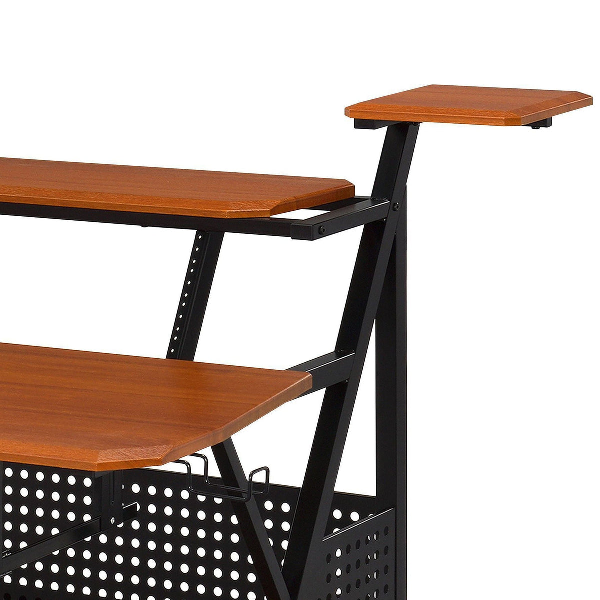 Willow Versatile Music Desk with Wood Construction - White, Black, or Dark Brown, photo 12 of 12