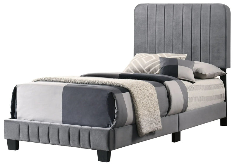 Channel Tufted Bed by Unique Piece Furniture
