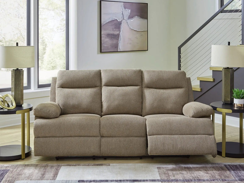 Side-Swipe - Reclining Sofa With Drop Down Table by Unique Piece Furniture