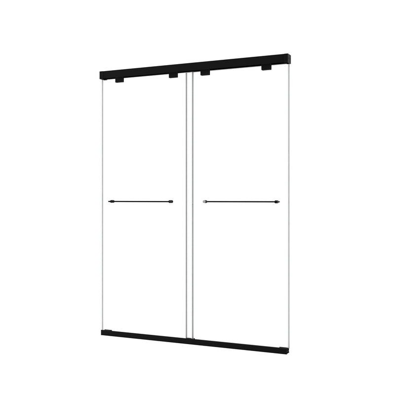 5476 Inch Frameless Double Sliding Matte Shower Door by HouseOfZazla